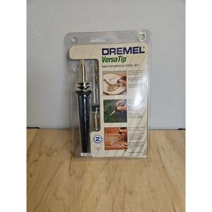 Dremel VersaTip 1550 T2 Multipurpose Tool Kit Woodburning Soldering Vintage